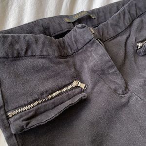 Zara black ankle length trousers